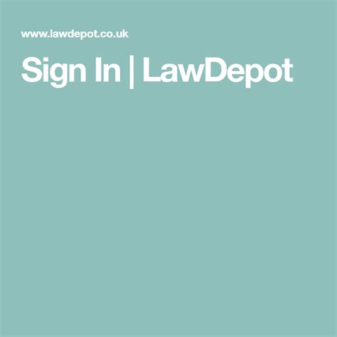 lawdepot login|www.lawdepot.ca sign in.